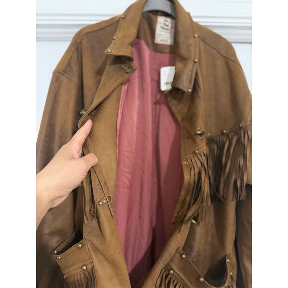 We The Free by Free People Knox Vegan Fringe Jacket - Picture 8 of 9
